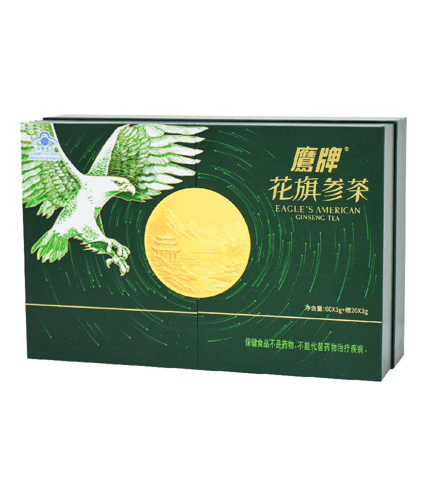 鹰牌花旗参颗粒礼盒