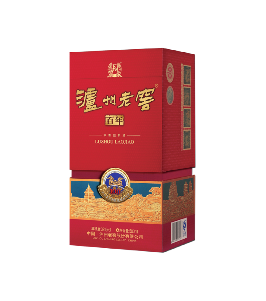泸州老窖百年浓香型白酒礼盒